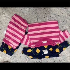 Lot of two (2) Size 2 (85) Hanna Andersson Short Johns